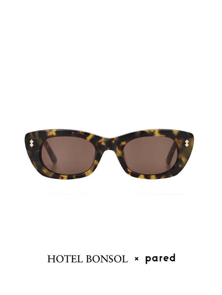 Hotel Bon Sol x Pared Hearts & Diamonds - Tortoise/Brown