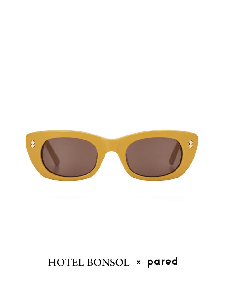 Hotel Bon Sol x Pared Hearts & Diamonds - Yellow/Brown