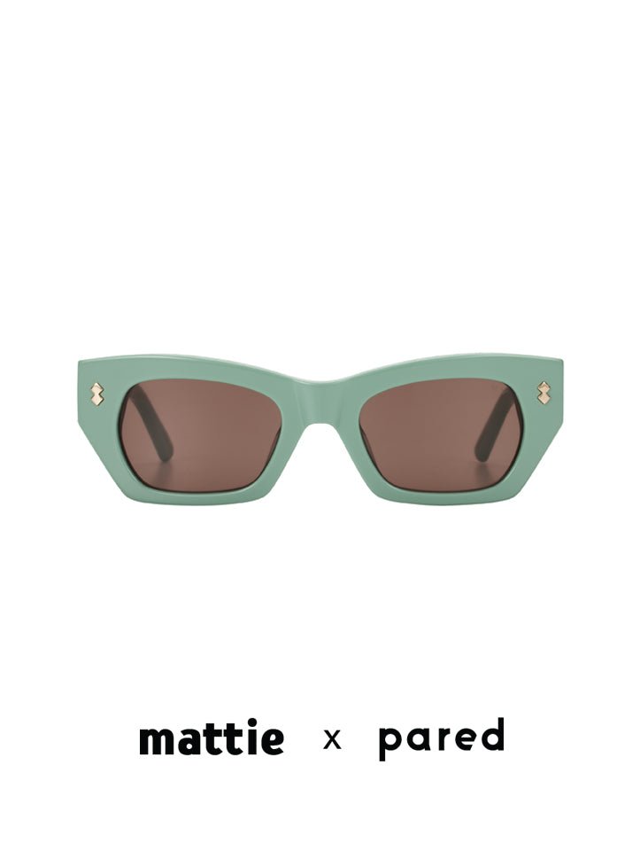 Mattie x Pared Front & Centre - Turquoise