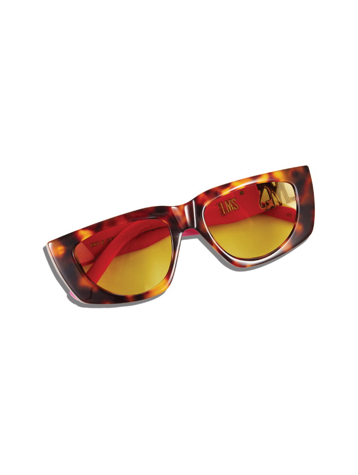 LMS x Pared Hot & Steamy - Light Tortoise Pink Yellow